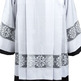 Roquete blanco con puntilla IHS