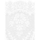 Mantilla española blanca