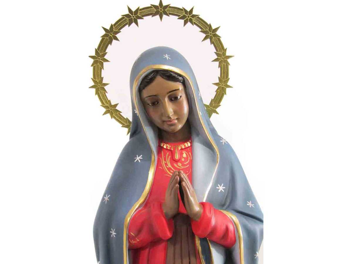 Imagen de la Virgen de Guadalupe, reina y señora de México
