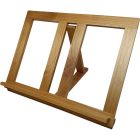 Atril de madera color claro | 3 posiciones de inclinación ajustables