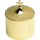 Caja de formas con baño de oro y 6,5 cm de altura