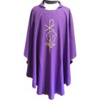 Casulla bordada | Casulla en seis colores morado