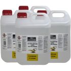 Caja 4 garrafas de cera líquida para velas de iglesia | 20 l.