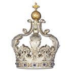 Corona imperial con Cruz y brillantes