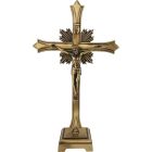 Cruz dorada para mesa de altar