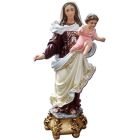 Virgen del Carmen con Niño en brazos