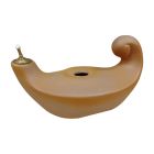 Lámpara terracota para cera líquida | 20 cm.