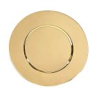 Patena lisa de metal - 15,5 diámetro