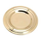 Patena de metal dorado | 13 cm. de diámetro