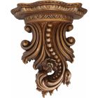 Peana imitación madera para esculturas religiosas