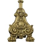 Porta Cruz parroquial de bronce