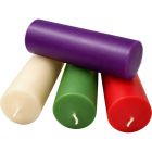 Velas de Adviento | 4 colores | 5 x 15 cm.