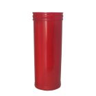 Velones de cera 6D | Caja de 36 u. rojo