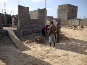 Construcción de la casa