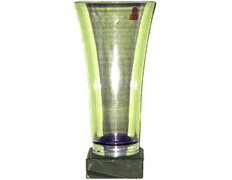 Ánfora de cristal personalizable