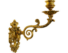 Aplique de pared fabricado en bronce