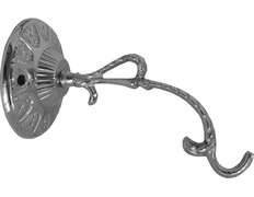 Gancho de pared para Iglesia plateado