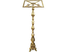 Añadir a la cesta Atril de altar de bronce dorado Atril de altar de bronce dorado