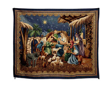 Balconeras navideñas religiosas | Nacimiento de Navidad