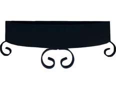 Corona de Adviento de forja