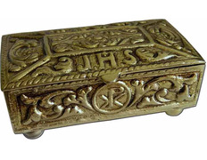 Caja de bronce para llaves de Sagrario