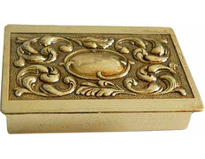 Caja de llaves fabricada en bronce con IHS