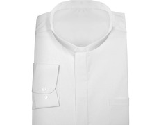 Añadir a la cesta Camisa blanca con alzacuellos para cura M/L Camisa blanca con alzacuellos para cura M/L