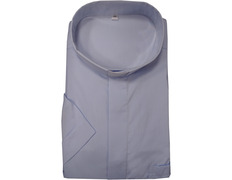 Añadir a la cesta Camisa azul celeste clergyman M/C Camisa azul celeste clergyman M/C