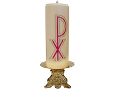 Candelabro para altar | Vela de parafina de 8 cm.