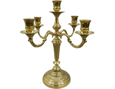 Candelabro de mesa para cinco velas