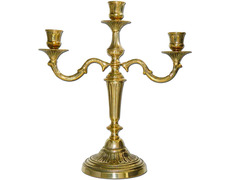 Candelabro de mesa para tres velas