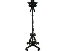Candelero de pie en forja 88 cm de altura