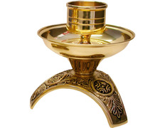 Añadir a la cesta Candelero de mesa de Iglesia | Color dorado Candelero de mesa de Iglesia | Color dorado