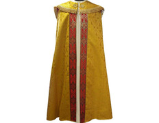 Añadir a la cesta Capa pluvial color damasco dorado Capa pluvial color damasco dorado