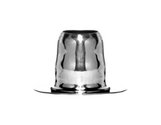 Capiteles para velas de iglesias | Color niquelado