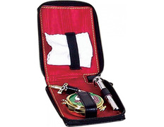 Cartera de Sacramentos de símil piel con cremallera