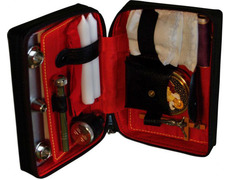 Cartera de Sacramentos semirrígida cierre cremallera