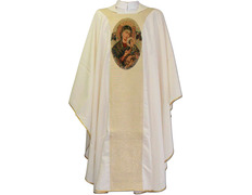 Casulla de Nuestra Señora del Perpetuo Socorro