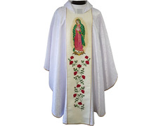 Casulla de la Virgen de Guadalupe
