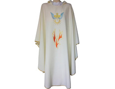 Casulla galón Espíritu Santo - Pentecostés