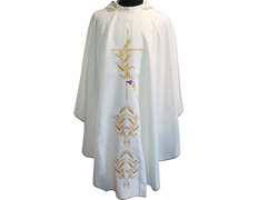 Añadir a la cesta Casulla con bordados dorados beige Casulla con bordados dorados beige
