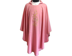 Añadir a la cesta Casulla bordada | Casulla en seis colores rosa Casulla bordada | Casulla en seis colores rosa