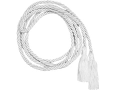 Añadir a la cesta Cíngulo de monaguillo en color blanco Cíngulo de monaguillo en color blanco