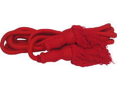 Cíngulo de rayón en los cuatro colores litúrgicos rojo