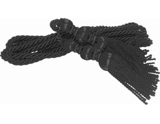 Cíngulo de rayón - Calidad extra negro