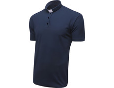 Añadir a la cesta Polo clergyman con alza cuellos | Azul marino M/C Polo clergyman con alza cuellos | Azul marino M/C