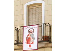 Colgaduras para balcones personalizada