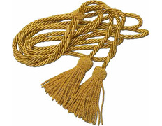 Cíngulo de metal glassé dorado