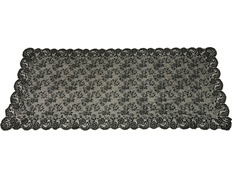 Mantilla rectangular negra para Semana Santa