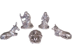 Añadir a la cesta Belén con figuras de metal | 3 cm. Belén con figuras de metal | 3 cm.